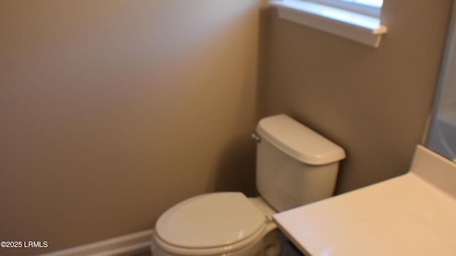 539 Candida Dr, Beaufort, SC 29906 - bathroom with toilet and vanity
