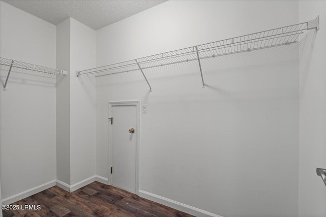 56 Timbercrest Cir, Hilton Head Island, SC 29926 - spacious closet with dark wood-style flooring