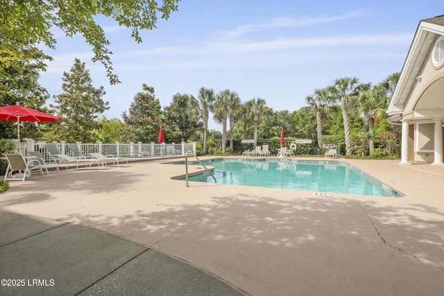 4924 Bluffton Pkwy Unit 18-202, Bluffton, SC 29910 - community pool featuring a patio and view of wooded area