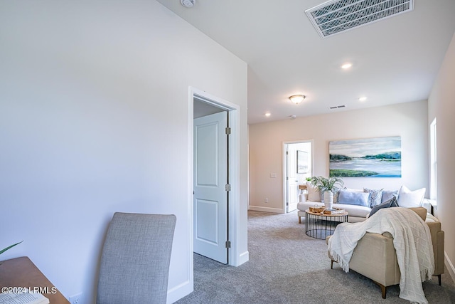 bedroom with carpet flooring