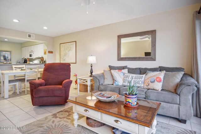 6 Harbor Dr N Unit M115, Harbor Island, SC 29920 - living room featuring light tile patterned floors