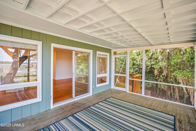 1203 Laudonniere St, Beaufort, SC 29902 - view of unfurnished sunroom