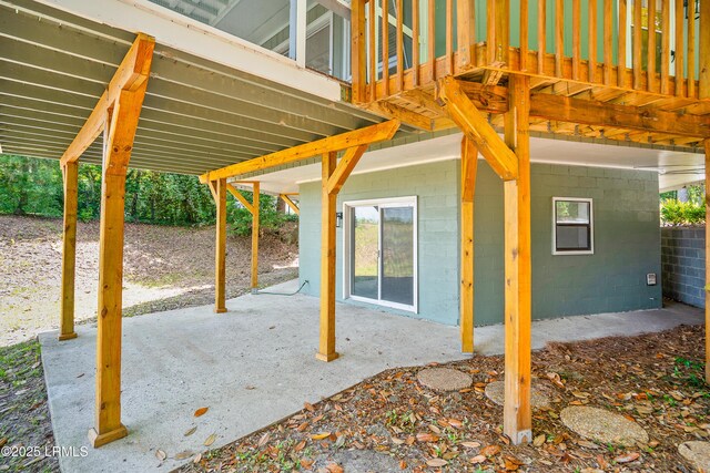 1203 Laudonniere St, Beaufort, SC 29902 - view of patio