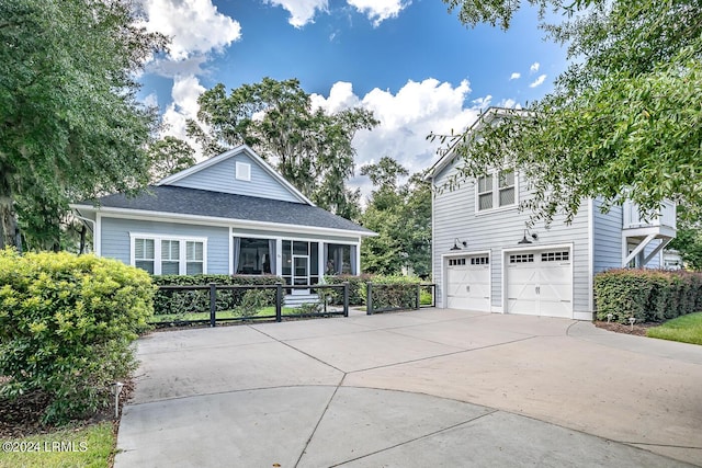 15 Carter Oaks Dr, Beaufort, SC 29907 - view of front of home with a garage