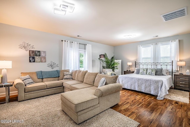 15 Carter Oaks Dr, Beaufort, SC 29907 - bedroom with dark hardwood / wood-style flooring and multiple windows