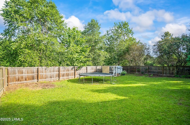 27 Tulifinny Ln, Yemassee, SC 29945 - fenced backyard featuring an outdoor structure