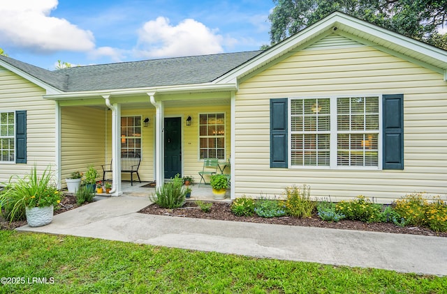 27 Tulifinny Ln, Yemassee, SC 29945 - view of front of home featuring roof with shingles and covered porch