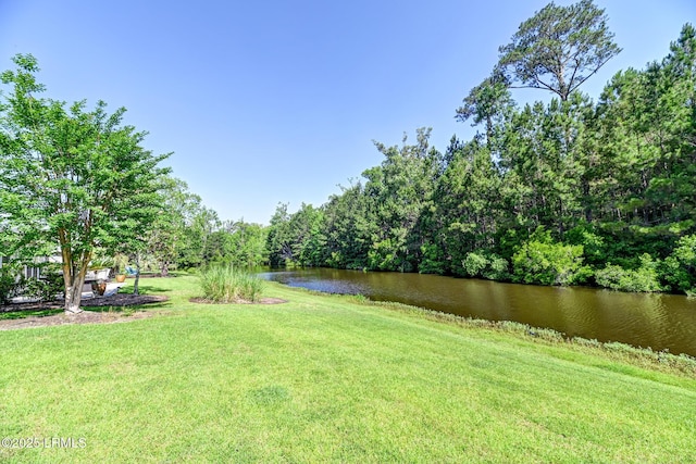 21 Raven Glass Ln, Bluffton, SC 29909 - view of green lawn featuring a water view