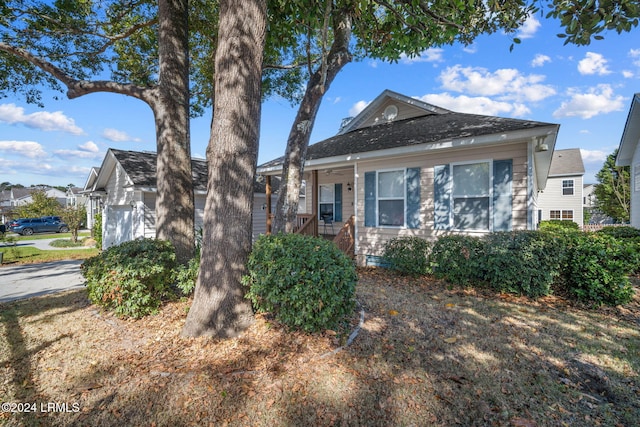 view of front of house featuring a porch