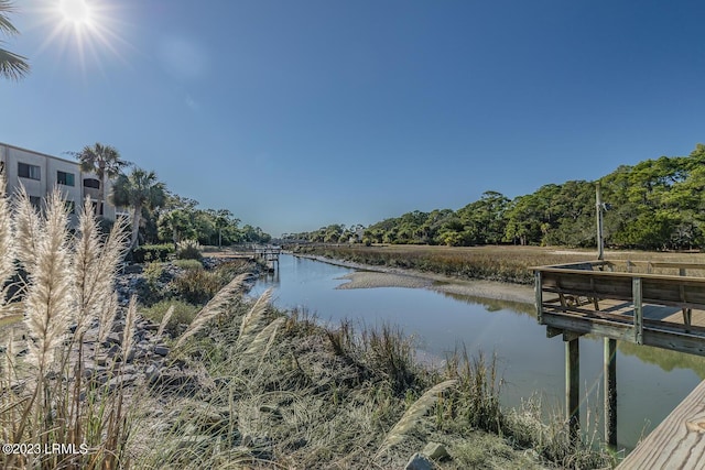 property view of water