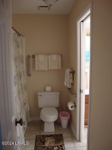 bathroom with toilet