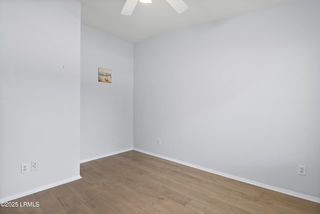 22 Purry Cir, Bluffton, SC 29909 - unfurnished room featuring ceiling fan and wood finished floors