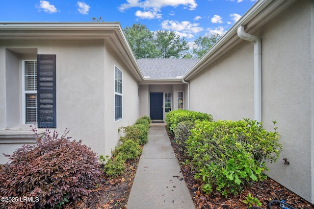355 Hampton Pl, Bluffton, SC 29909 - doorway to property featuring stucco siding
