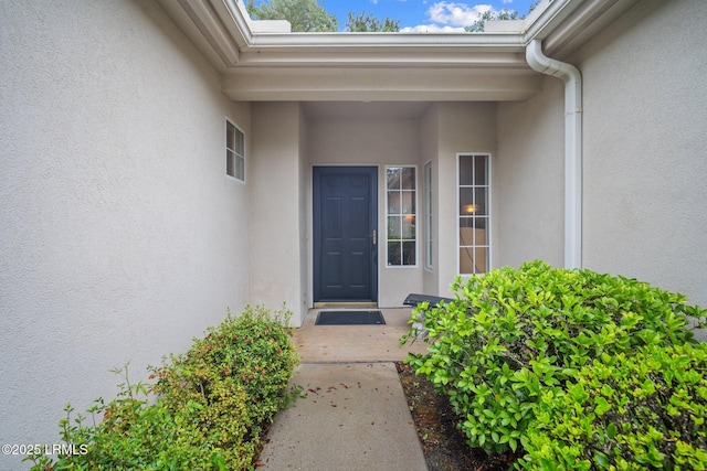 355 Hampton Pl, Bluffton, SC 29909 - property entrance with stucco siding