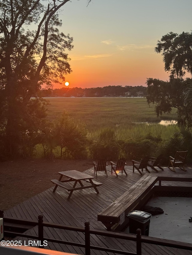 80 Paddle Boat Ln Unit 806, Hilton Head Island, SC 29928 - view of wooden terrace