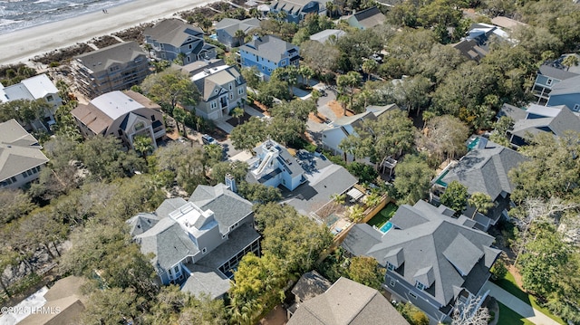 bird's eye view featuring a residential view