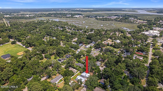 420 Waight St, Beaufort, SC 29902 - aerial view of property's location