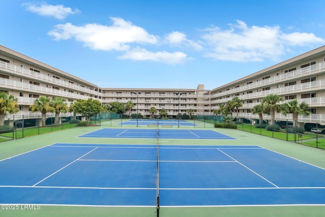 view of sport court