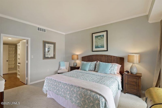 13 Harbourside Ln Unit 7155, Hilton Head Island, SC 29928 - carpeted bedroom with ornamental molding