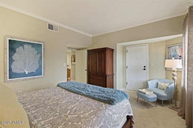 13 Harbourside Ln Unit 7155, Hilton Head Island, SC 29928 - bedroom with light colored carpet and ornamental molding