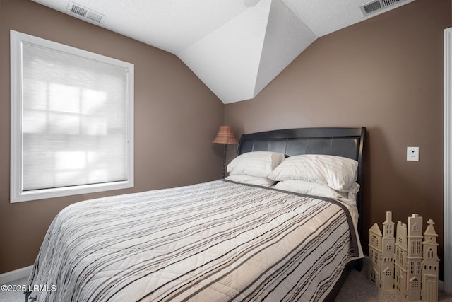 5 Regent Ave, Bluffton, SC 29910 - carpeted bedroom featuring vaulted ceiling