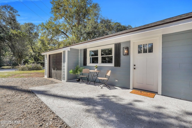 3001 N St, Beaufort, SC 29902 - doorway to property with a garage