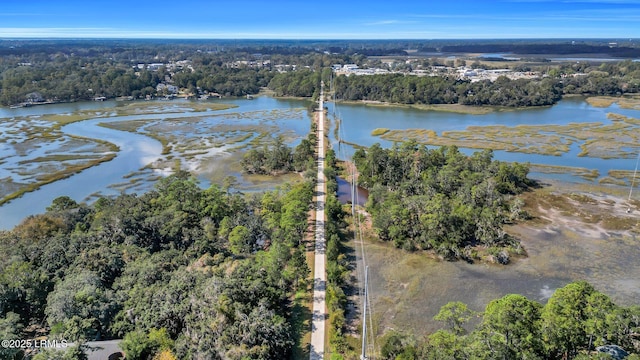 3001 N St, Beaufort, SC 29902 - view of property location featuring a large body of water and a forest