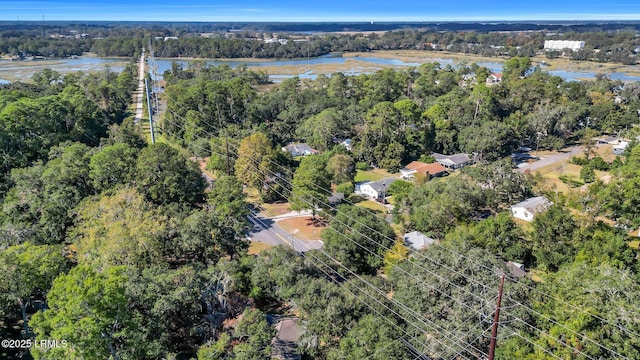 3001 N St, Beaufort, SC 29902 - bird's eye view of a nearby body of water and a heavily wooded area