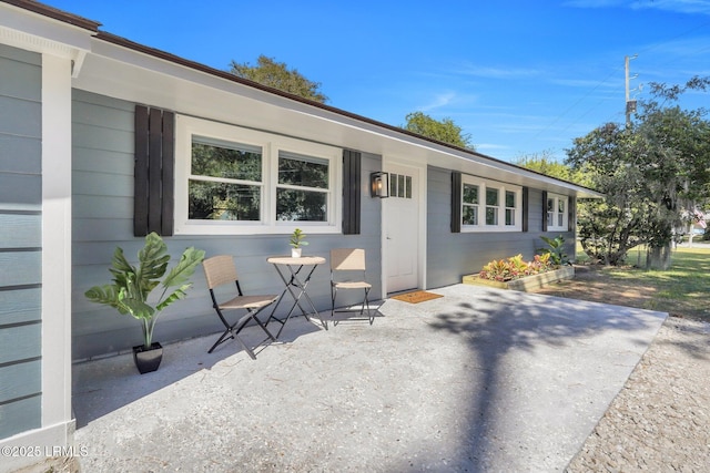 3001 N St, Beaufort, SC 29902 - doorway to property featuring a patio