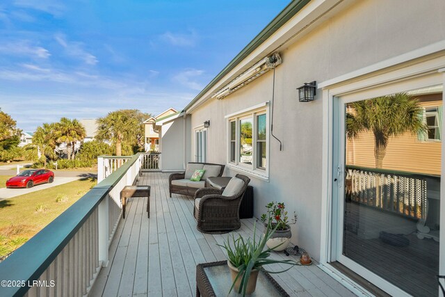 1 Scallop Ct, Harbor Island, SC 29920 - view of wooden deck