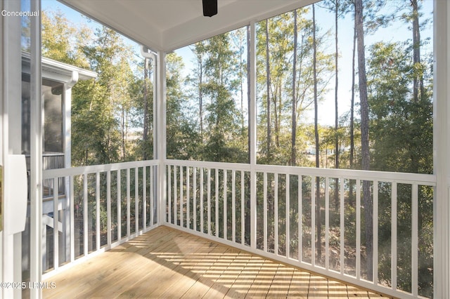 421 Parkside Commons, Bluffton, SC 29910 - unfurnished sunroom with plenty of natural light