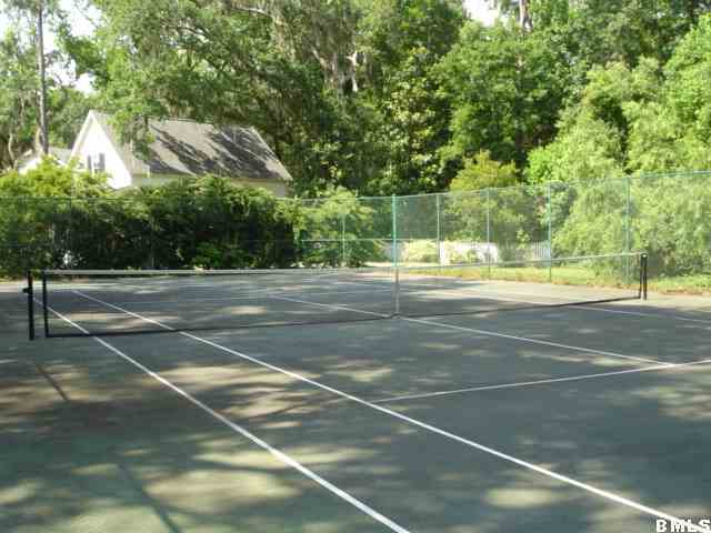45 Holbrook Dr, Beaufort, SC 29902 - view of tennis court