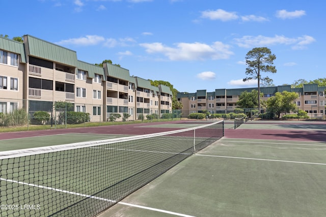 view of sport court