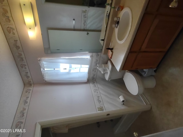 bathroom with toilet