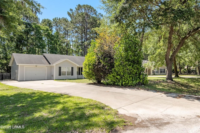 16 Star Magnolia Ct, Beaufort, SC 29907 - view of front of house with an attached garage and driveway