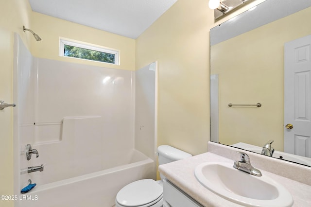 16 Star Magnolia Ct, Beaufort, SC 29907 - bathroom with toilet, vanity, and shower / washtub combination