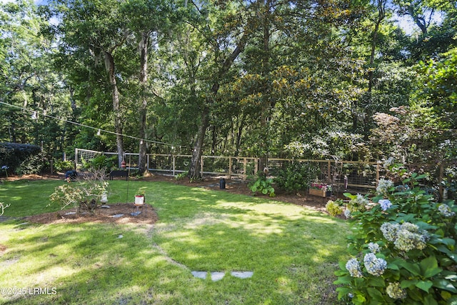 105 Bartram Dr, Beaufort, SC 29902 - view of yard with a garden