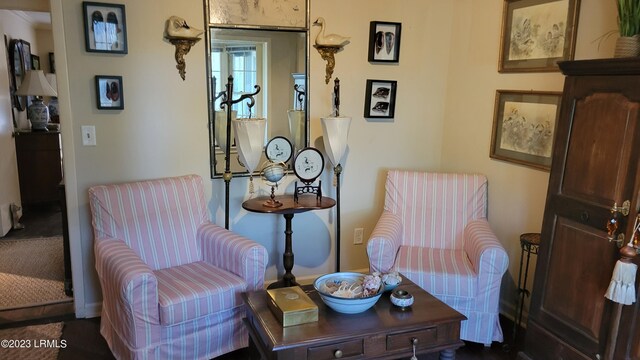 view of sitting room