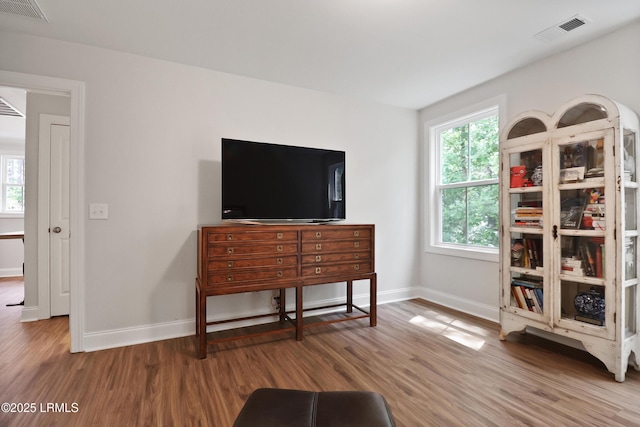 17 Marlowe Way Unit 1, Bluffton, SC 29910 - living room featuring wood finished floors and baseboards