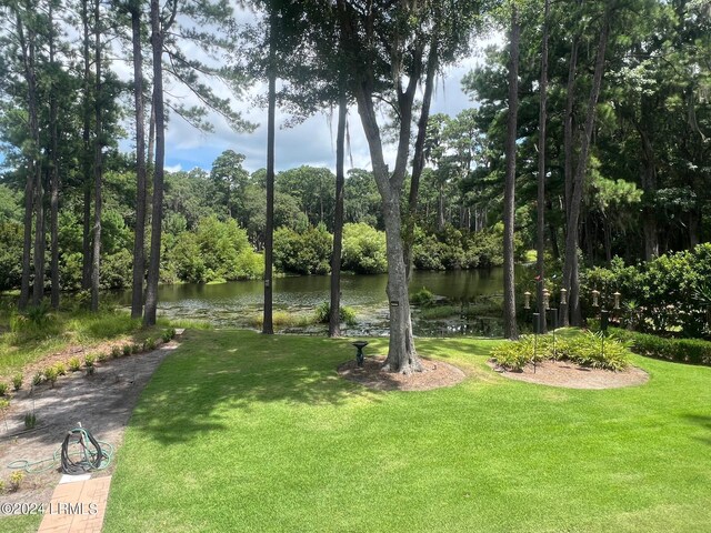 15 Jacks Dr, Daufuskie Island, SC 29915 - surrounding community featuring a yard and a water view