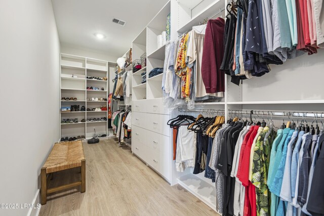 782 Azalea Dr, Hardeeville, SC 29927 - walk in closet featuring wood finished floors