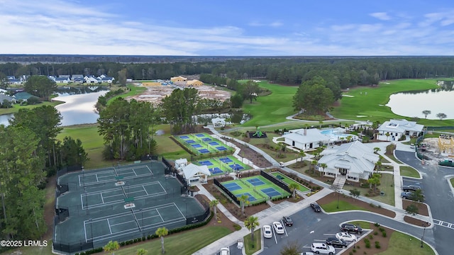 782 Azalea Dr, Hardeeville, SC 29927 - aerial view of property's location featuring a nearby body of water and a local golf course