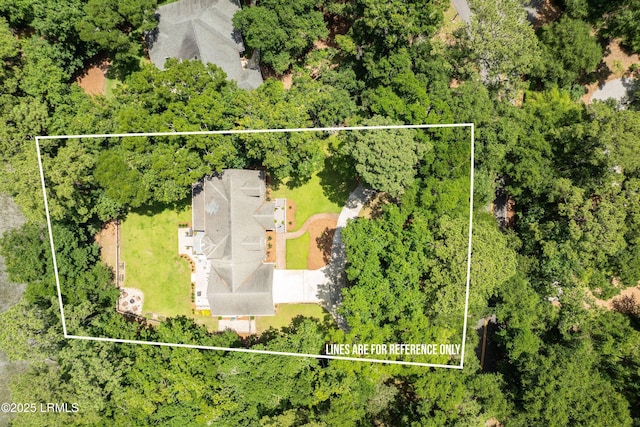 70 Dolphin Point Dr, Beaufort, SC 29907 - aerial view of property's location with property boundaries highlighted