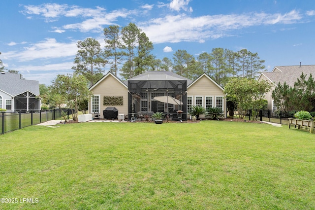 170 Pinecrest Cir, Bluffton, SC 29910 - back of house featuring a patio area and a lanai