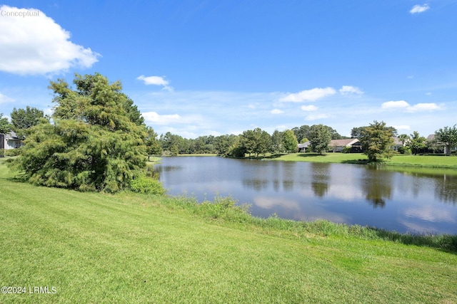 property view of water