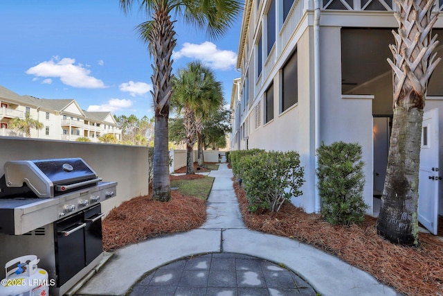 10 Abbey Row Unit 1A, Beaufort, SC 29906 - exterior space with grilling area
