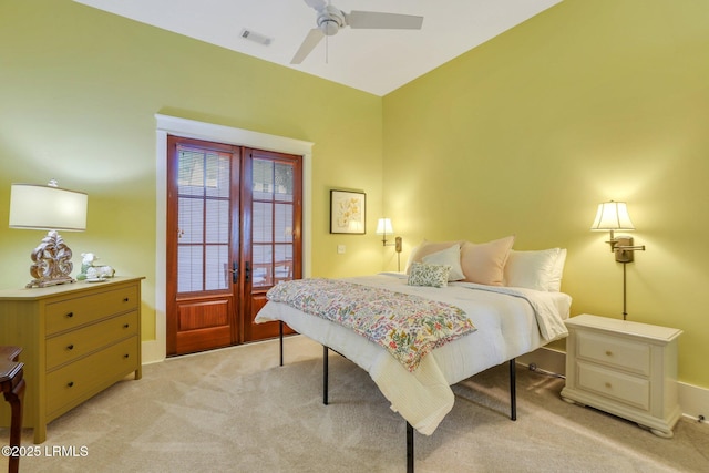 10 Abbey Row Unit 1A, Beaufort, SC 29906 - bedroom with light colored carpet and visible vents
