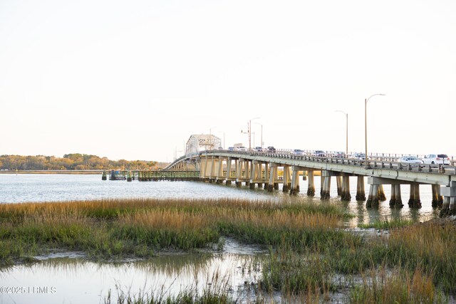 18 Basin Trail St, Ladys Island, SC 29907 - dock area featuring a pier and a water view