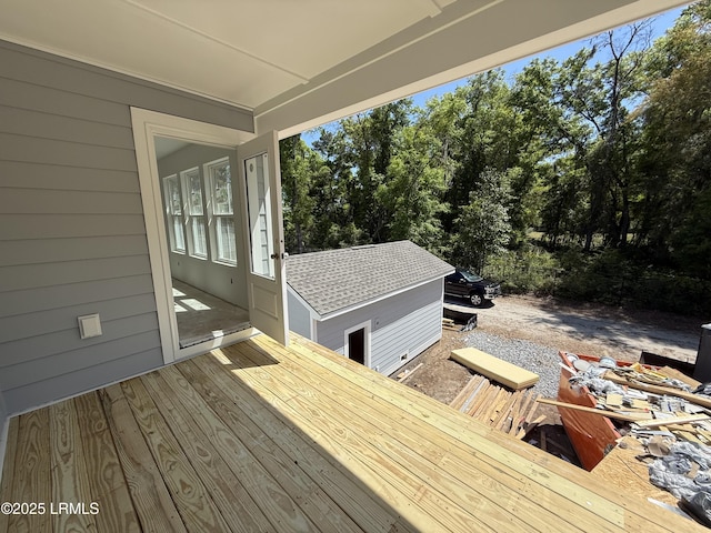 18 Basin Trail St, Ladys Island, SC 29907 - view of wooden deck