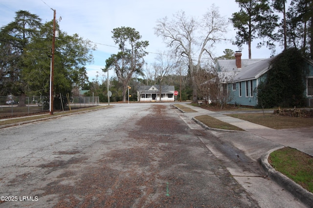 view of road